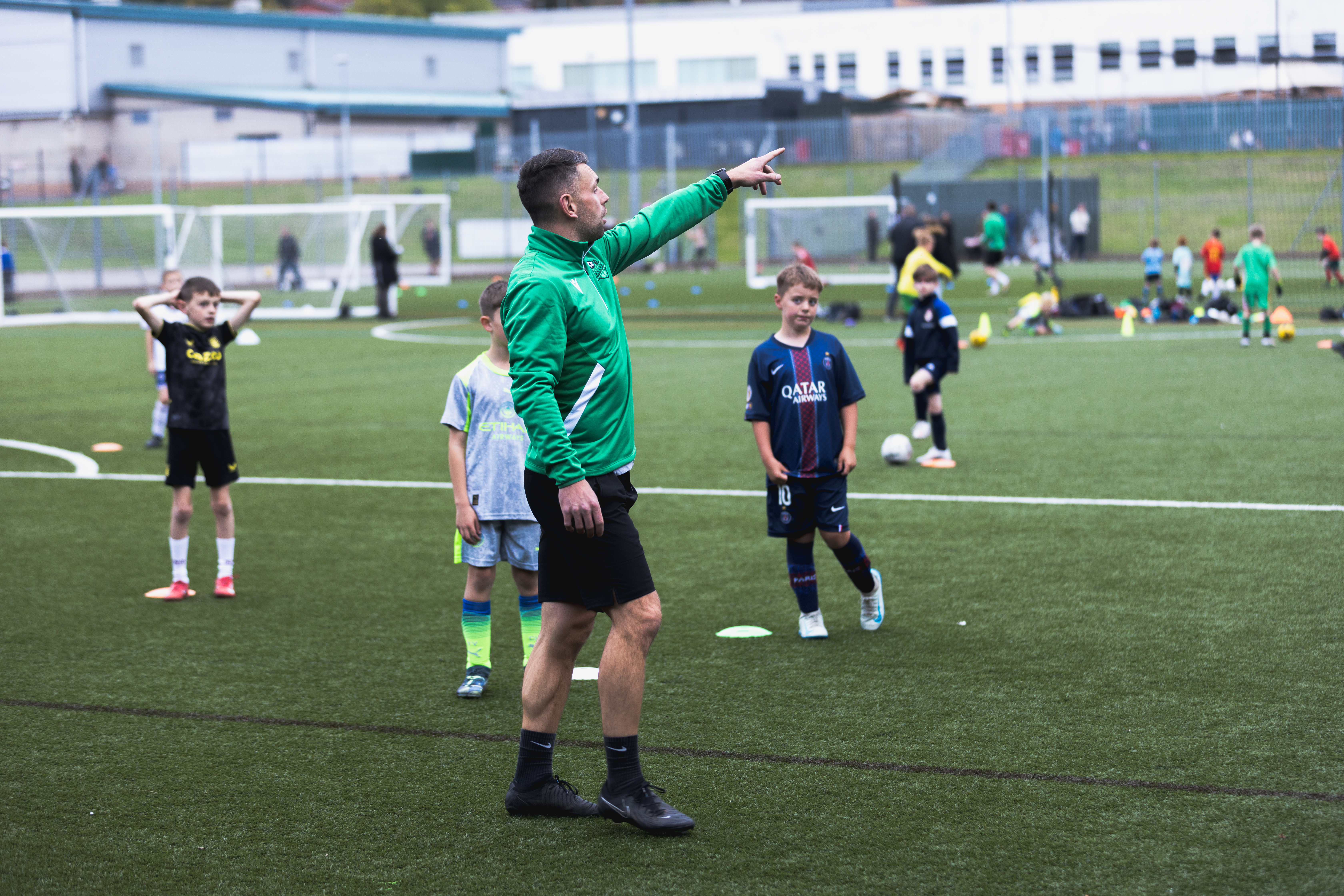 Fusion coach directing a session